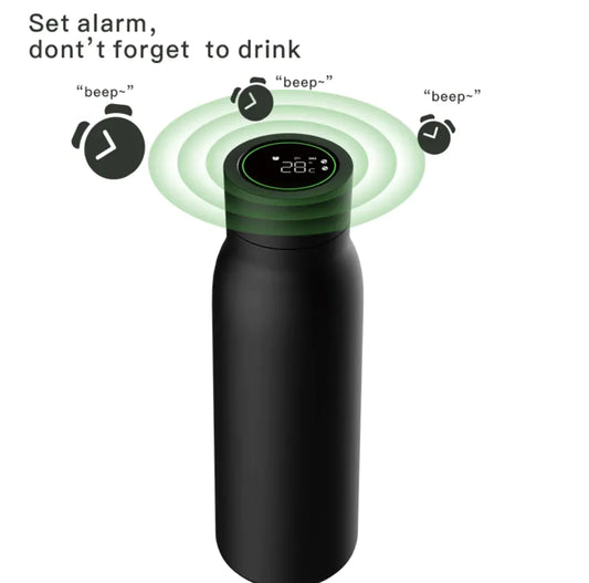 Smart Bluetooth controlled water bottle with temperature display 600 Ml
